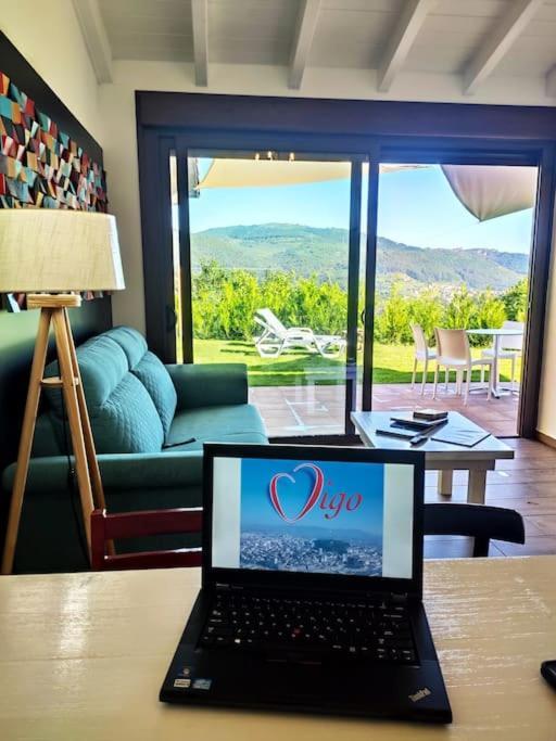 Casa Nueva En Vigo Rural Mos Con Jacuzzi Y Chimenea Para Escapada Romantica Pontevedra Exteriér fotografie