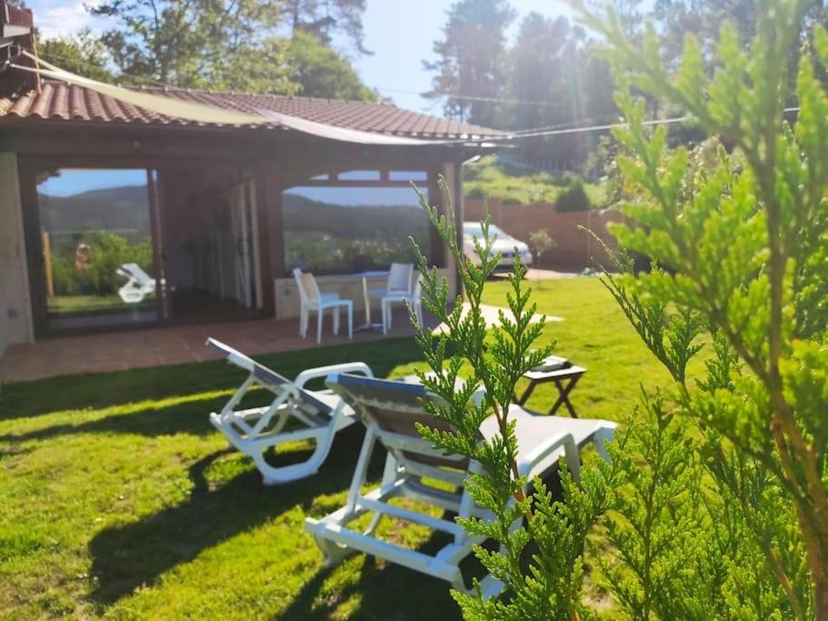 Casa Nueva En Vigo Rural Mos Con Jacuzzi Y Chimenea Para Escapada Romantica Pontevedra Exteriér fotografie