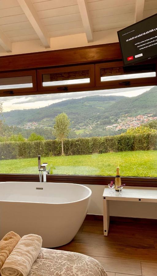 Casa Nueva En Vigo Rural Mos Con Jacuzzi Y Chimenea Para Escapada Romantica Pontevedra Exteriér fotografie